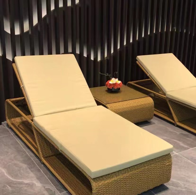 Outdoor Furniture In Bali - Ayarlanabilir Tropikal Bali Mobilyası Otel Havuzu