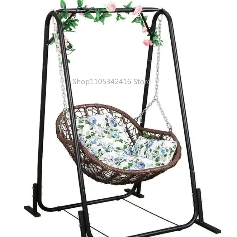 Outdoor Furniture Rattan - Tekli Rattan Asma Sepet Sandalye Çocuk