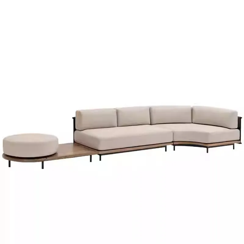 Outdoor Furniture Rattan - İskandinav tarzı dış mekan rattan kanepe,