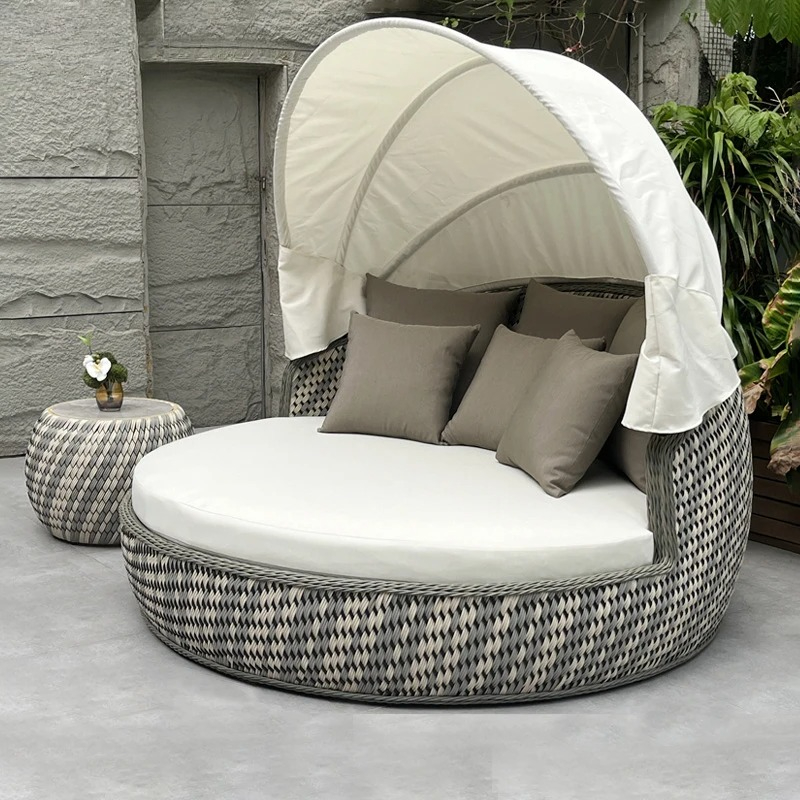 Outdoor Daybed Furniture - Güneşlenme yatağı, UV ışınlarına dayanıklı paslanmaz