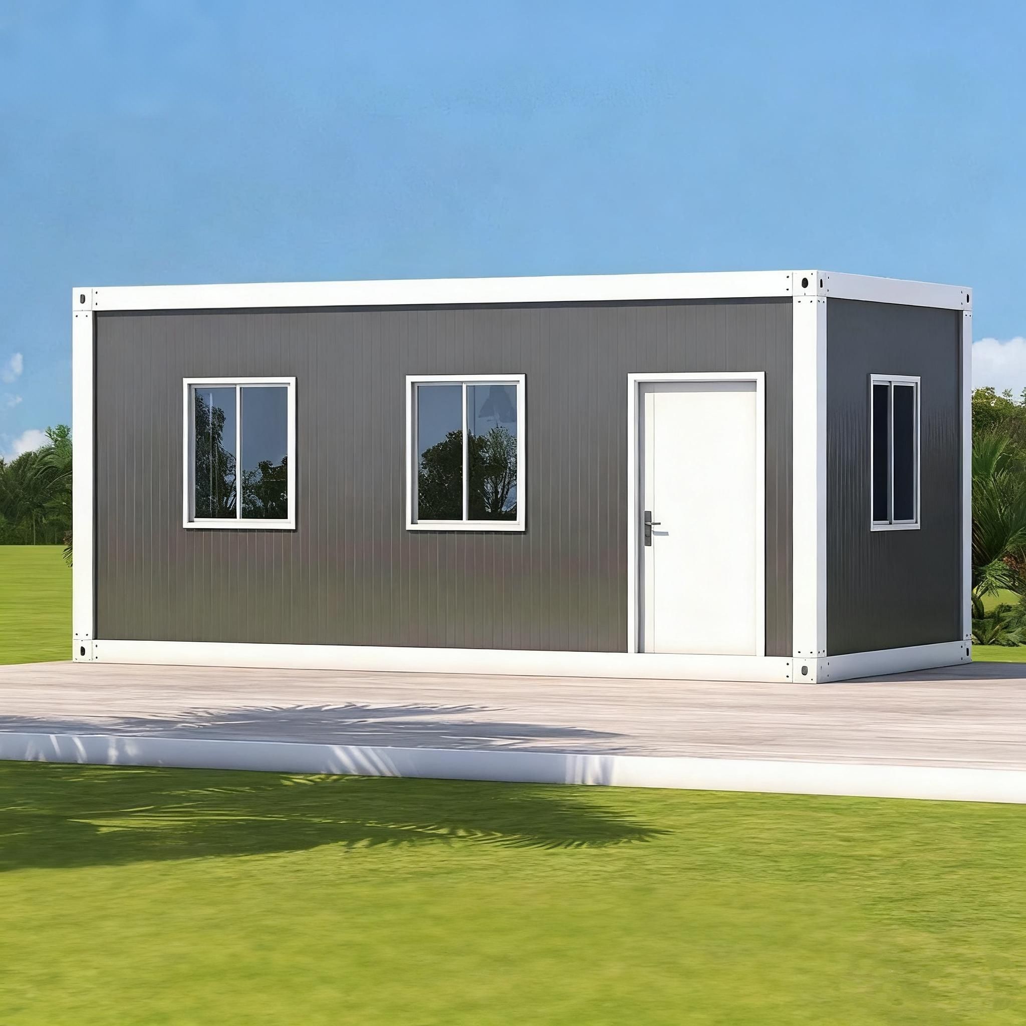 Outdoor Furniture Aluminium - Son Model Prefabrik Konteyner Dış Mekan