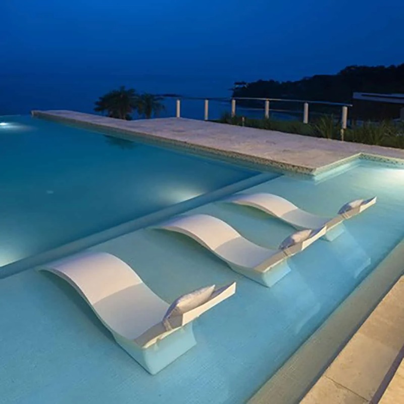 Outdoor Furniture Spain - FRP Fiberglas İspanya Tasarımı Güneşlenme Şezlongu