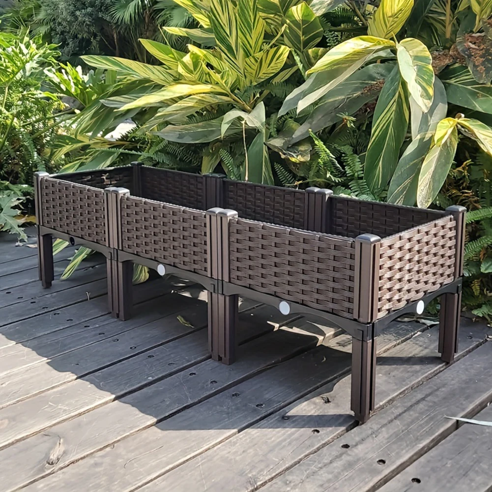 Garden Storage Box - Büyük Kapasiteli Bahçe Yatağı Sebze Dikim