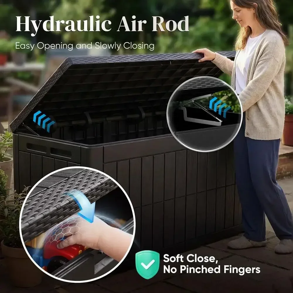 Büyük 120 Galonluk Güverte Dep - Garden Storage Box incelemesi ve fiyatı