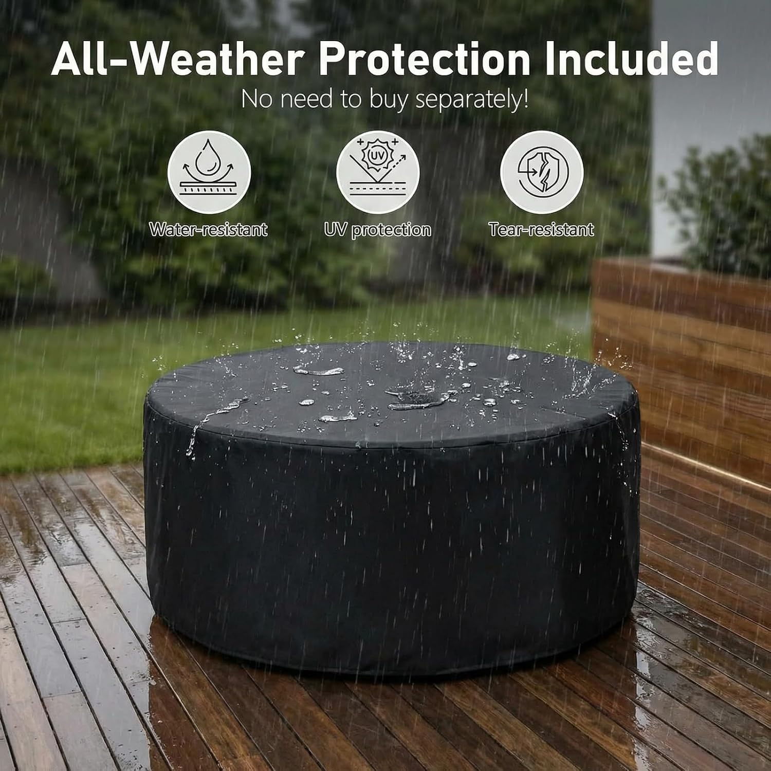 30 inç Yuvarlak Propan Ateş Çu - Outdoor Furniture Fire Table incelemesi ve fiyatı