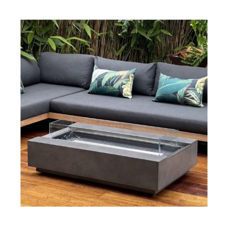 Modern Corten Çelik Şömine Gaz - Outdoor Furniture Fire Table incelemesi ve fiyatı