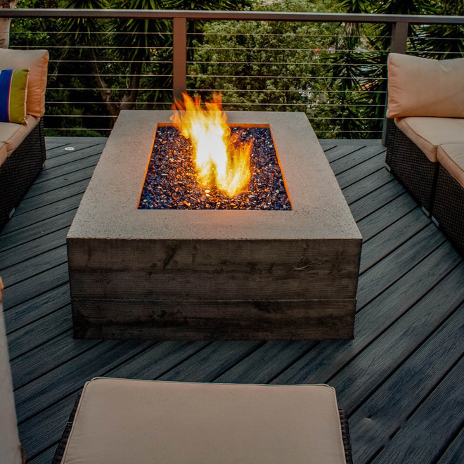 Modern Corten Çelik Şömine Gaz - Outdoor Furniture Fire Table incelemesi ve fiyatı