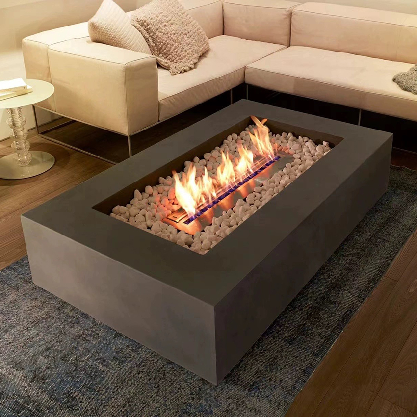 Modern Corten Çelik Şömine Gaz - Outdoor Furniture Fire Table incelemesi ve fiyatı