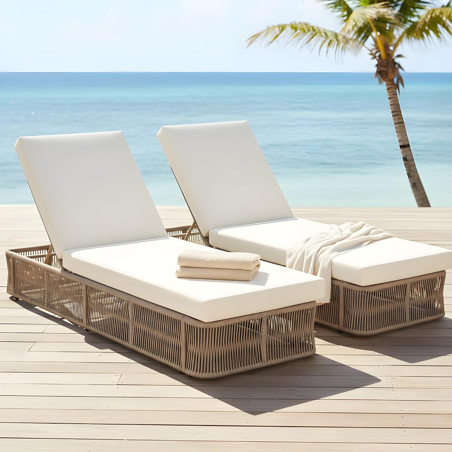 Dokuma Halatlı Şezlong 5 Pozis - Outdoor Furniture Without Cushions incelemesi ve fiyatı