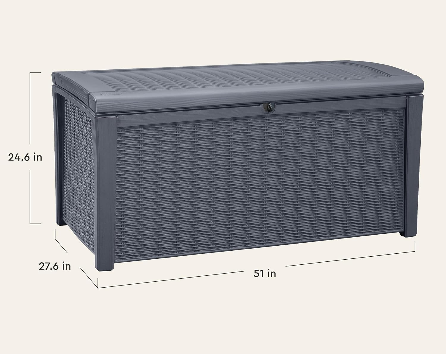 110 Galonluk Dış Mekan Depolam - Outdoor Furniture Rattan incelemesi ve fiyatı