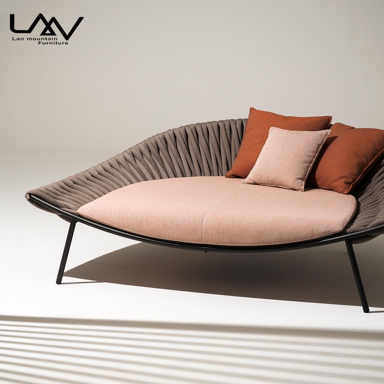 Modern Dış Mekan Bahçe Örgülü  - Outdoor Daybed Furniture incelemesi ve fiyatı