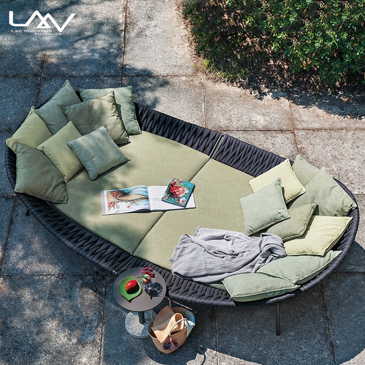 Modern Dış Mekan Bahçe Örgülü  - Outdoor Daybed Furniture incelemesi ve fiyatı