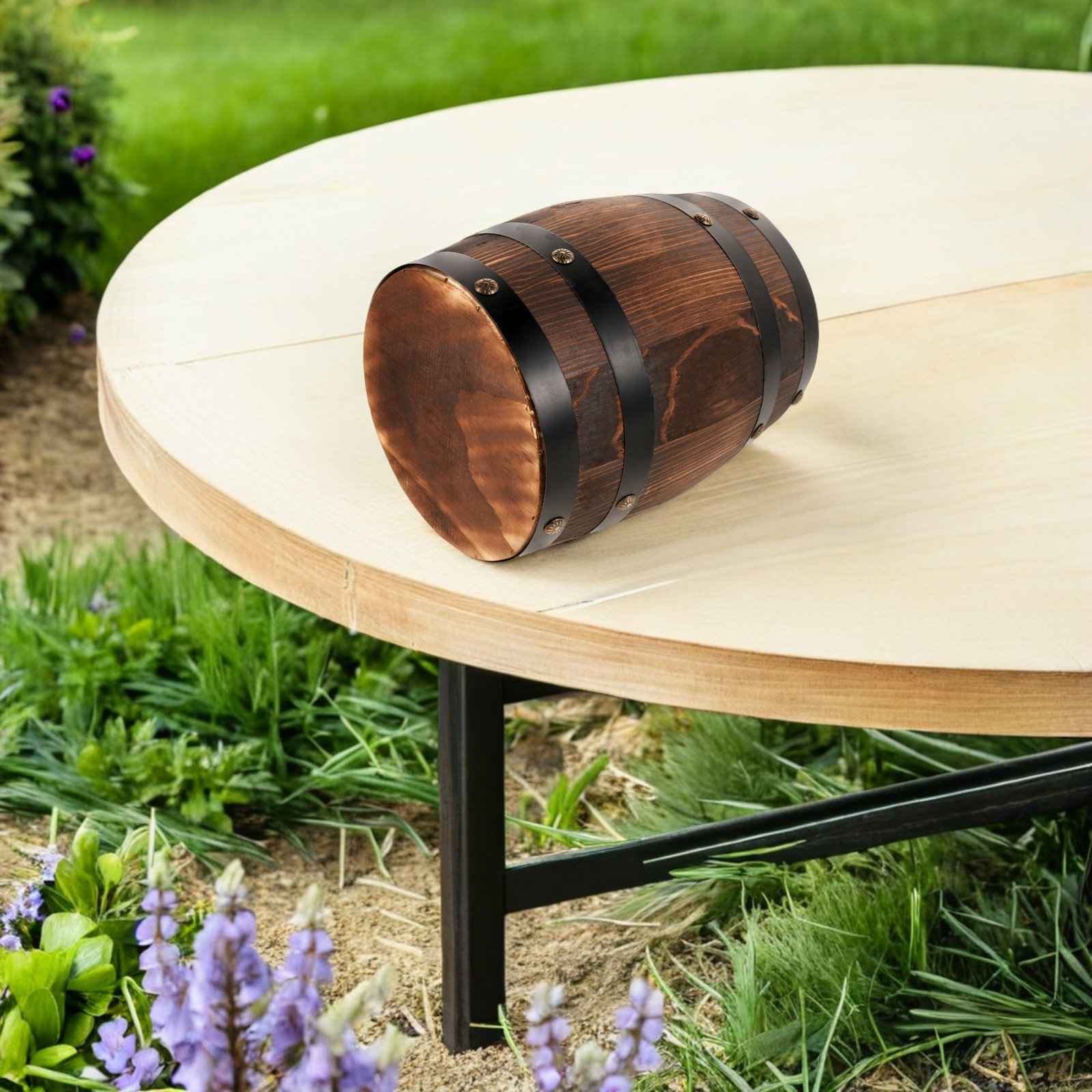 Ahşap Dış Mekan Fıçı Taburesi  - Outdoor Furniture Decor incelemesi ve fiyatı