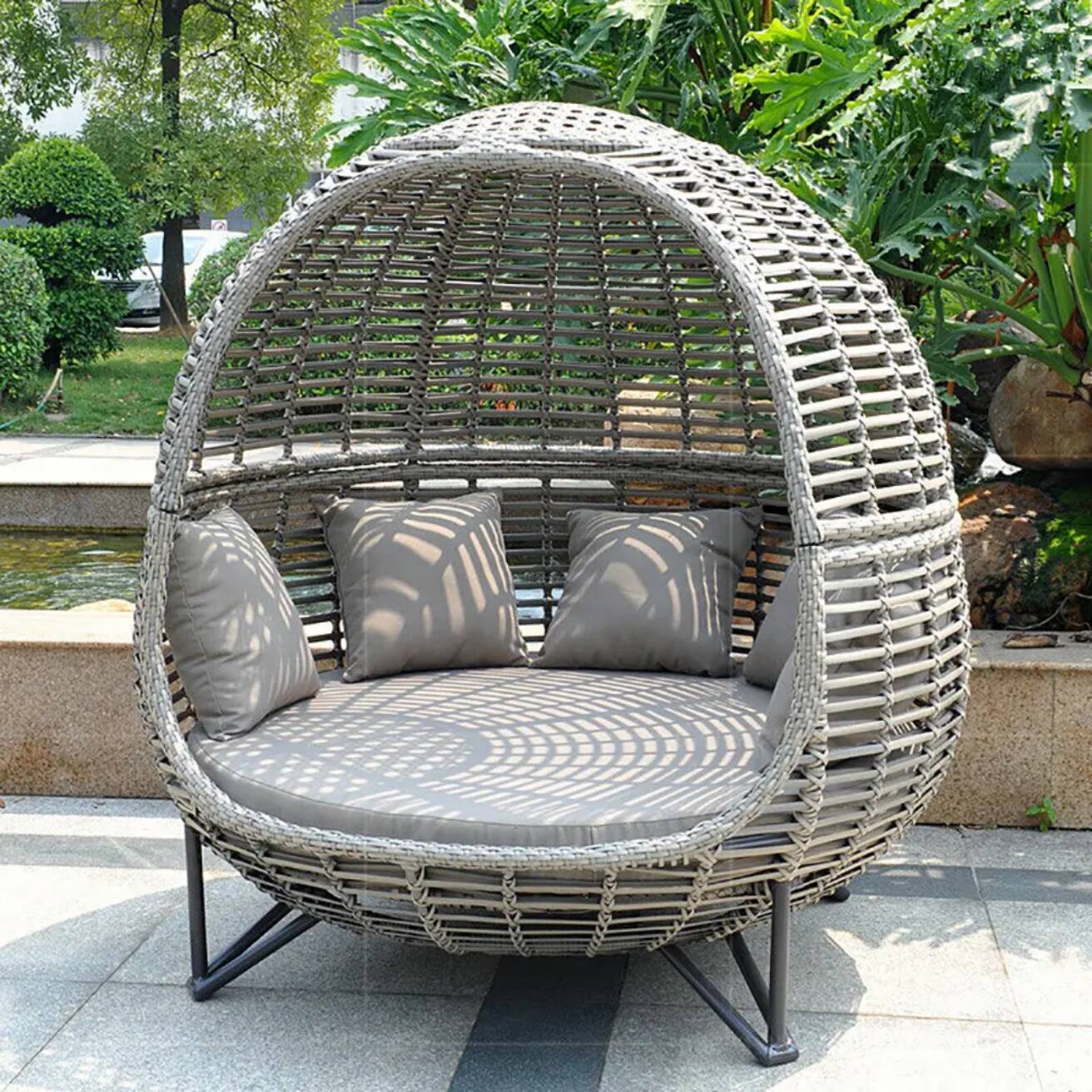 İskandinav Tarzı Veranda Gölge - Outdoor Daybed Furniture incelemesi ve fiyatı