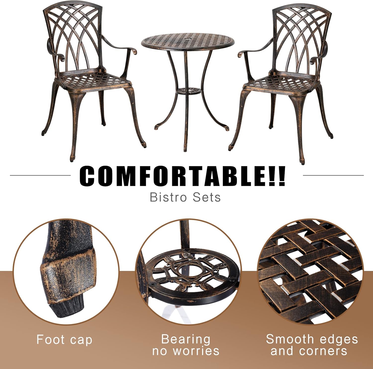 Bronz paslanmaz döküm alüminyu - Outdoor Furniture Aluminium incelemesi ve fiyatı