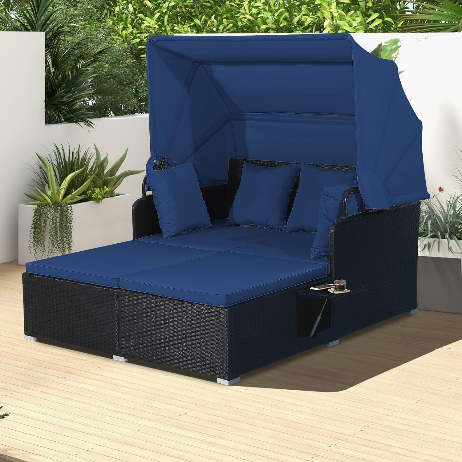 Açık Hava Şezlongu, Geri Çekil - Outdoor Daybed Furniture incelemesi ve fiyatı