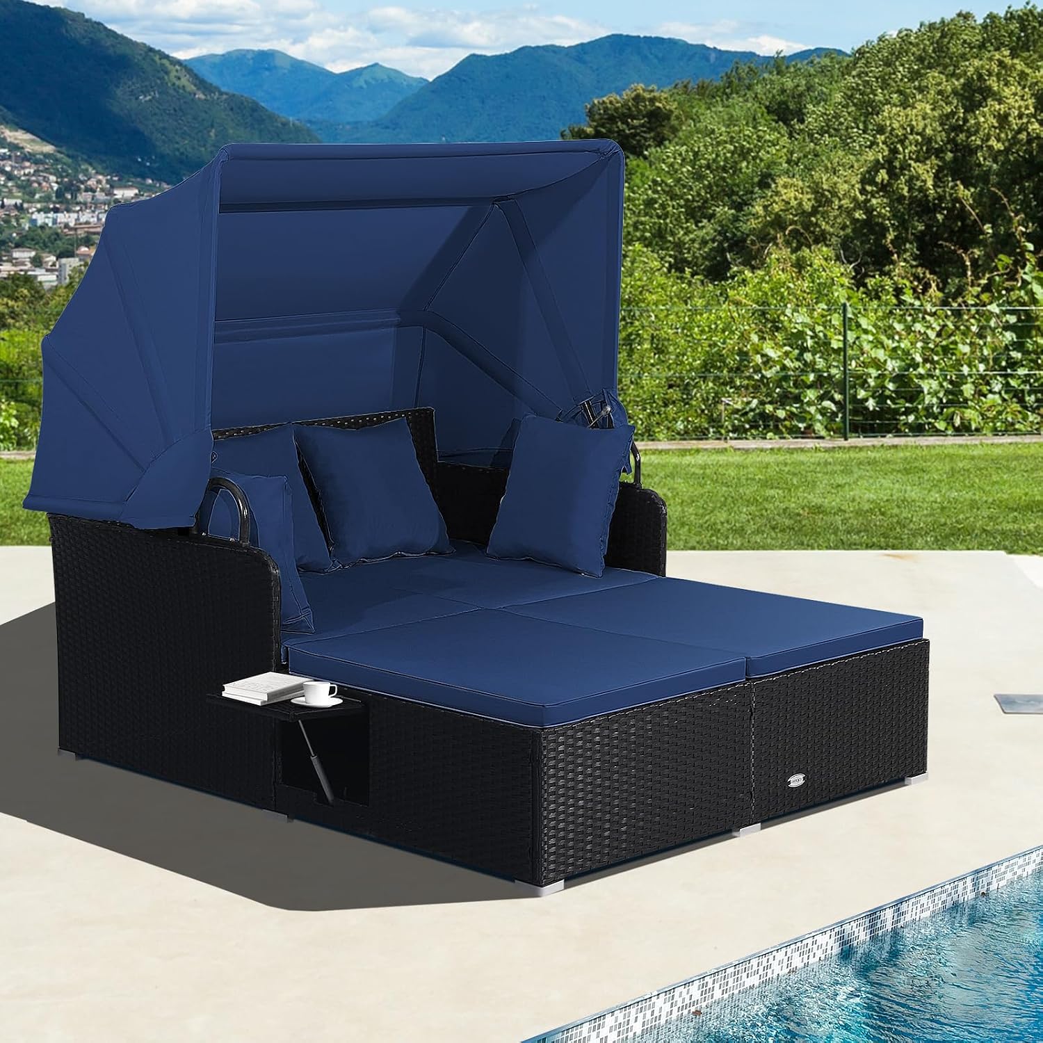 Açık Hava Şezlongu, Geri Çekil - Outdoor Daybed Furniture incelemesi ve fiyatı