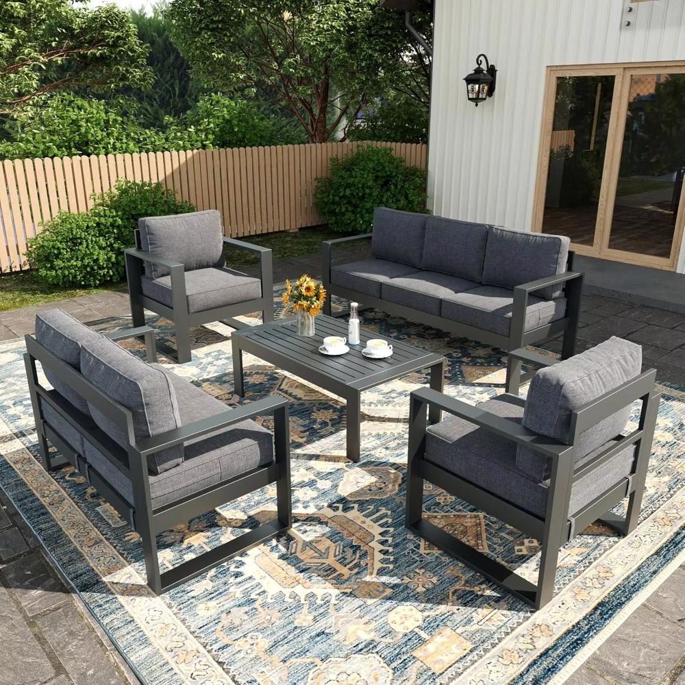 Teras Oturma Grubu Balkon Mobi - Outdoor Furniture Fire Table incelemesi ve fiyatı