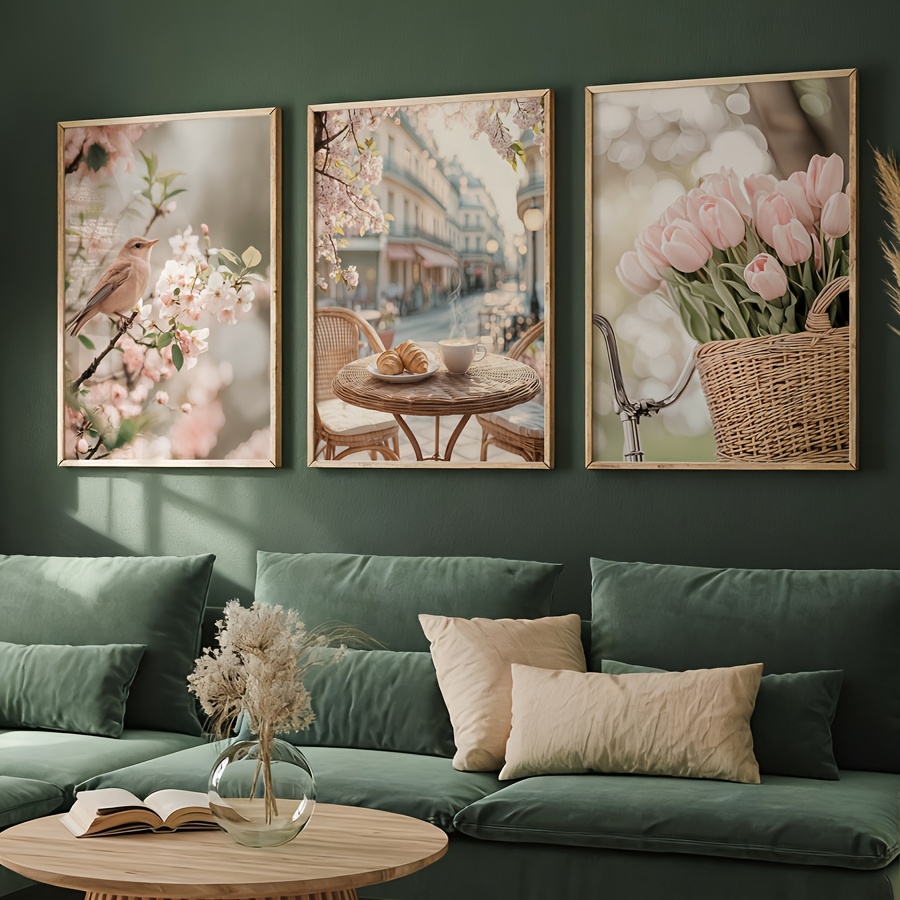 3 adet/takım Romantik Paris So - Outdoor Furniture Decor incelemesi ve fiyatı
