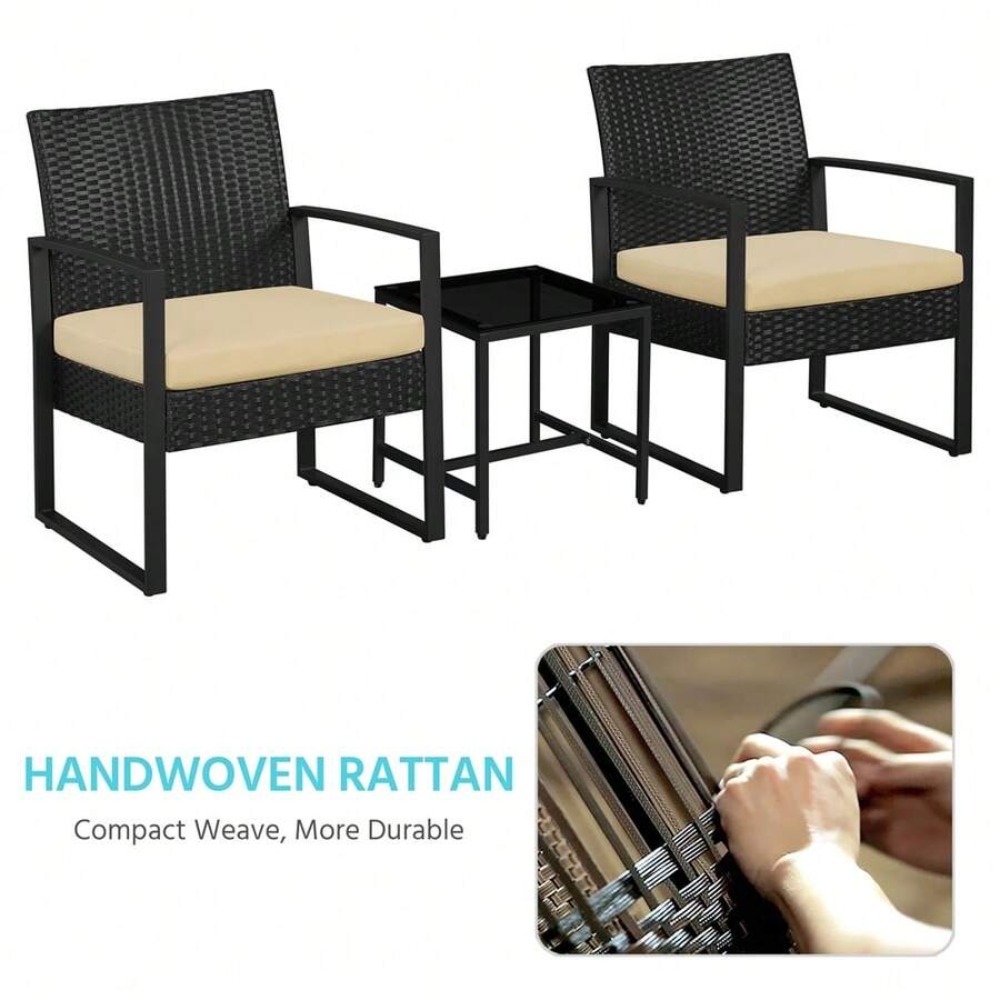 3 Parçalı Açık Hava Hasır Mobi - Outdoor Furniture Rattan incelemesi ve fiyatı
