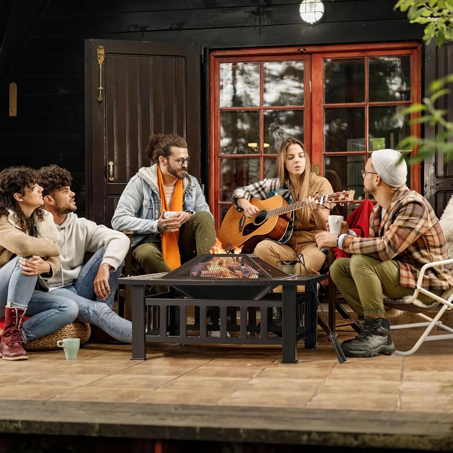 Dış Mekan Ateş Çukuru, 32 İnç  - Outdoor Furniture Fire Table incelemesi ve fiyatı