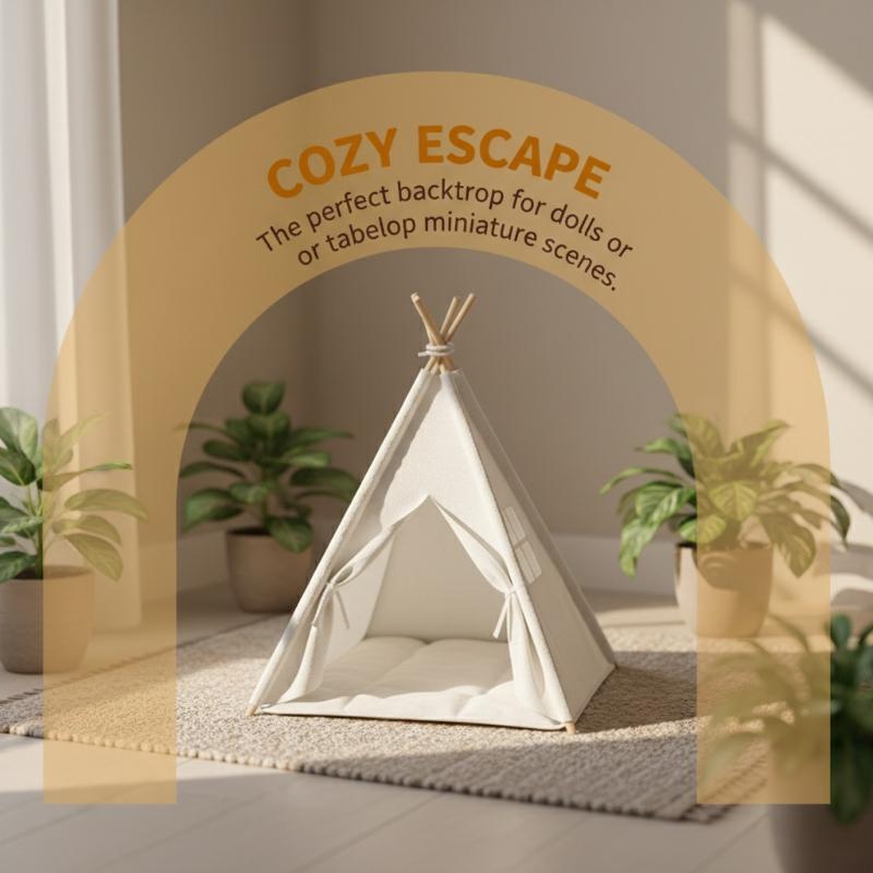 [JN] 1:12 Ölçekli Kamp Çadırı  - Outdoor Furniture Decor incelemesi ve fiyatı