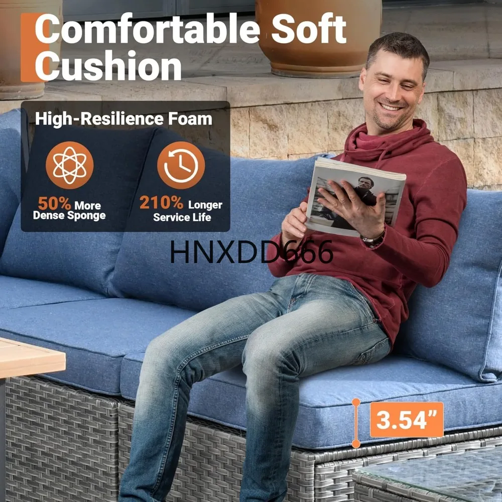 Açık Alan 8 Parçalı Bahçe Mobi - Outdoor Furniture Fire Table incelemesi ve fiyatı