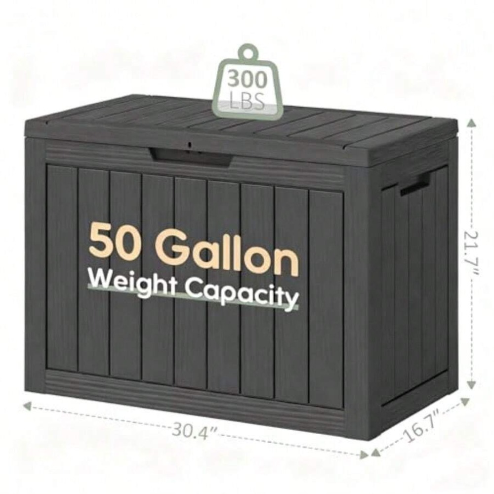 50 Galonluk Dış Mekan Saklama  - Outdoor Furniture Pillows incelemesi ve fiyatı